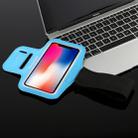 HAWEEL Sport Armband Case with Earphone Hole & Key Pocket, For iPhone XS, iPhone XS Max, iPhone X, iPhone 8 Plus & 7 Plus, iPhone 6 Plus, Galaxy S9+ / S8+ / S6 / S5(Blue) - 11