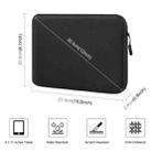HAWEEL 11 inch Tablet Sleeve Case Zipper Briefcase Bag for 9.7-11.0 inch Tablets(Black) - 2