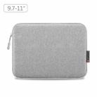 HAWEEL 11 inch Tablet Sleeve Case Zipper Briefcase Bag for 9.7-11.0 inch Tablets(Grey) - 1