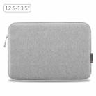 HAWEEL 13 inch Laptop Sleeve Case Zipper Briefcase Bag for 12.5-13.5 inch Laptop(Grey) - 1