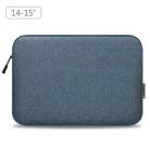 HAWEEL 15 inch Laptop Sleeve Case Zipper Briefcase Bag for 14-15 inch Laptop(Dark Blue) - 1