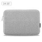 HAWEEL 15 inch Laptop Sleeve Case Zipper Briefcase Bag for 14-15 inch Laptop(Grey) - 1