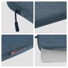 HAWEEL 16 inch Laptop Sleeve Case Zipper Briefcase Bag for 15-16.7 inch Laptop(Dark Blue) - 3