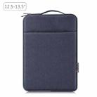 HAWEEL Laptop Sleeve Case Zipper Briefcase Bag with Handle for 12.5-13.5 inch Laptop(Gray Blue) - 1