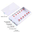 HAWEEL DIY 6 x 18650 Battery 24W Fast Charge Power Bank Box Case with Display, Not Include Battery (White) - 4