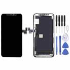 GX OLED LCD Screen for iPhone 11 Pro Digitizer Full Assembly with Frame(Black) - 2