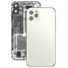 Back Battery Cover Glass Panel for iPhone 11 Pro(White) - 1