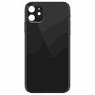 Glass Battery Back Cover for iPhone 11(Black) - 2