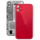 Glass Battery Back Cover for iPhone 11(Red) - 1