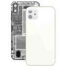 Glass Battery Back Cover for iPhone 11(White) - 1