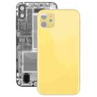 Glass Battery Back Cover for iPhone 11(Yellow) - 1