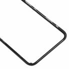 Front Screen Outer Glass Lens with Frame for iPhone 11(Black) - 5