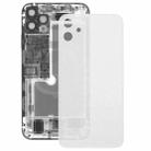 Transparent Frosted Glass Battery Back Cover for iPhone 11(Transparent) - 1