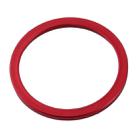 2 PCS Rear Camera Glass Lens Metal Protector Hoop Ring for iPhone 11(Red) - 3