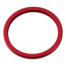2 PCS Rear Camera Glass Lens Metal Protector Hoop Ring for iPhone 11(Red) - 4