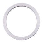 2 PCS Rear Camera Glass Lens Metal Protector Hoop Ring for iPhone 11(Silver) - 2