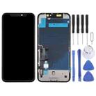 JK TFT LCD Screen for iPhone 11 with Digitizer Full Assembly(Black) - 2