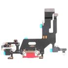 Original Charging Port Flex Cable for iPhone 11 (Red) - 1