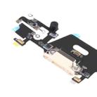 Original Charging Port Flex Cable for iPhone 11(White) - 4