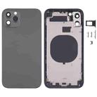 Back Housing Cover with Appearance Imitation of iP13 Pro for iPhone 11(Black) - 1