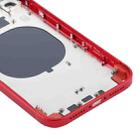 Back Housing Cover with Appearance Imitation of iP12 for iPhone 11(Red) - 5