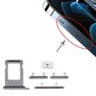 SIM Card Tray + Side Keys for iPhone 12 Pro(Graphite) - 1