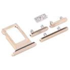 SIM Card Tray + Side Keys for iPhone 12 Pro(Gold) - 4