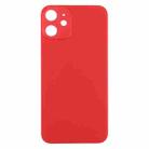 Easy Replacement Big Camera Hole Back Battery Cover for iPhone 12(Red) - 2