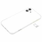 Battery Back Cover (with Side Keys & Card Tray & Power + Volume Flex Cable & Wireless Charging Module) for iPhone 12(White) - 2