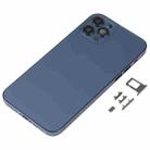 Back Housing Cover with Appearance Imitation of iP12 Pro for iPhone 11 Pro(Dark Blue) - 2