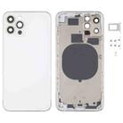 Back Housing Cover with Appearance Imitation of iP12 Pro for iPhone 11 Pro(White) - 1