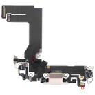 Original Charging Port Flex Cable for iPhone 13 Mini(White) - 1