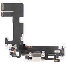 Original Charging Port Flex Cable for iPhone 13(White) - 1
