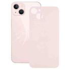 Easy Replacement Big Camera Hole Glass Back Battery Cover for iPhone 13(Pink) - 1