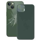 Easy Replacement Big Camera Hole Glass Back Battery Cover for iPhone 13(Green) - 1