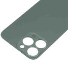 Easy Replacement Big Camera Hole Glass Back Battery Cover for iPhone 13 Pro(Green) - 4