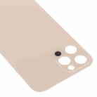Easy Replacement Big Camera Hole Glass Back Battery Cover for iPhone 13 Pro(Gold) - 4