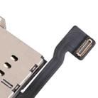 Double SIM Card Reader Socket with Flex Cable for iPhone 13 - 4