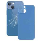 Easy Replacement Big Camera Hole Glass Back Battery Cover for iPhone 13 mini(Blue) - 1