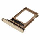 SIM+SIM Card Tray for iPhone 13 Pro(Gold) - 1