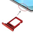 SIM+SIM Card Tray for iPhone 13 (Red) - 2
