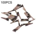 100 PCS Charging Port Screws for iPhone 13 (Gold) - 1