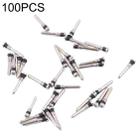 100 PCS Charging Port Screws for iPhone 13 (Silver) - 1