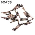 100 PCS Charging Port Screws for iPhone 13 Pro Max (Gold) - 1