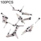 100 PCS Charging Port Screws for iPhone 13 Pro Max (Silver) - 1