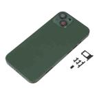 Back Housing Cover with SIM Card Tray & Side  Keys & Camera Lens for iPhone 13(Green) - 2