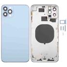 Back Cover with Appearance Imitation of iP13 Pro Max for iPhone 11 Pro Max(Blue) - 1