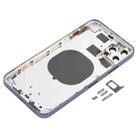 Back Cover with Appearance Imitation of iP13 Pro Max for iPhone 11 Pro Max(Purple) - 3