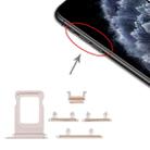 SIM Card Tray + SIM Card Tray + Side Key for iPhone 11 Pro Max / 11 Pro(White) - 1