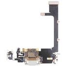 Original Charging Port Flex Cable for iPhone 11 Pro (White) - 1